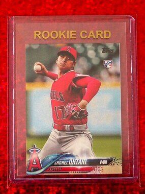 Shohei Ohtani Mini Rookie NOVELTY Card
